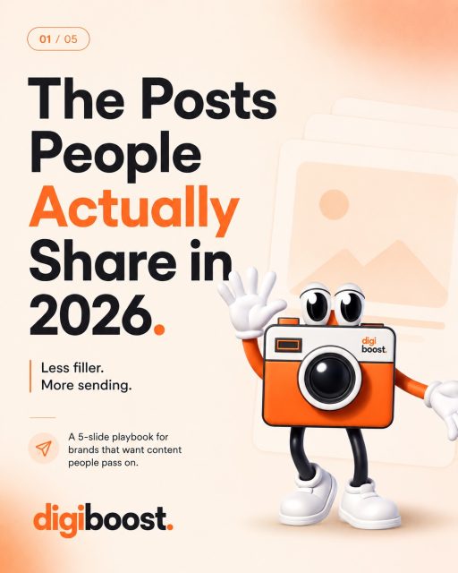 Your content doesn’t need to go viral.
It needs to be worth sharing.

Strong hooks. One useful takeaway. Natural language. A clear next step.

Simple changes that make people stop scrolling and start sending. 

Save this for your next content brainstorm. 🧡

#Digiboost #ContentStrategy #SocialMediaTips #MarketingContent #CreativeGrowth