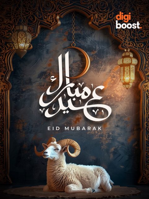 Eid Al Adha Mubarak 🌙✨

Wishing you and your loved ones peace, happiness, and moments worth celebrating.

May this Eid bring blessings, new beginnings, and joy that stays long after the celebrations end. 🧡

#EidAlAdha #EidMubarak #Digiboost #CelebrateTogether #EidWishes